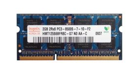 HMT125S6BFR8C-G7N0 Hynix 2GB PC3-8500 DDR3-1066MHz non-ECC Unbuffered CL7 204-Pin SoDimm Dual Rank Memory Module