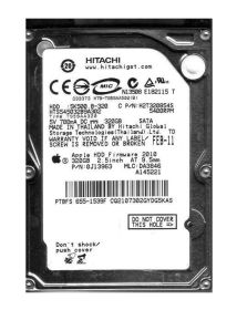 655-1539F Apple 320GB 5400RPM SATA 3Gbps 8MB Cache 2.5-inch Internal Hard Drive