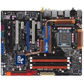 90-MIB4H0-G0AAY00Z ASUS P5Q3 Deluxe/WiFi-AP Intel P45/ ICH10R Chipset Core 2 Extreme/ Core 2 Quad/ Core 2 Duo/ Pentium Dual-Core/ Celeron Dual-Core/ Celeron Processors Support Socket LGA 775 ATX Motherboard (Refurbished)