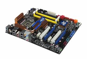 90-MIB4J0-G0AAY00Z ASUS P5Q-E Socket LGA 775 Intel P45 + ICH10R Chipset Core 2 Extreme/ Core 2 Duo/ Core 2 Quad Processors Support DDR2 4x DIMM 8x SATA 3.0Gb/s ATX Motherboard (Refurbished)