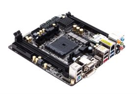FM2A88X-ITX-PLUS ASRock Socket FM2+ / FM2 Chipset A88X (Bolton D4) 2 x DDR3 6 x SATA 6Gbps 1 x PCIe 3.0 x16 Mini ITX System Board (Refurbished)