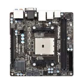 ASR-FM2A75M-ITX ASRock Socket FM2 AMD A75 Chipset 100W Processors Support DDR3 2x DIMM 4x SATA3 6.0Gb/s Mini-ITX Motherboard (Refurbished)