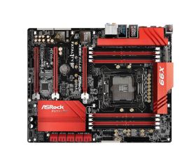 X99X-KILLER ASRock Fatal1ty X99X Killer Socket LGA 2011-3 Intel X99 Chipset Core i7 & Xeon 22-Core Processors Support DDR4 8x DIMM 10x SATA3 6.0Gb/s ATX Motherboard (Refurbished)