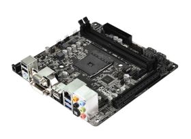 AM1H-ITX ASRock Socket AM1 AMD Athlon/ AMD Sempron Processors Support DDR3 2x DIMM 2x SATA3 6.0Gb/s Mini-ITX Motherboard (Refurbished)