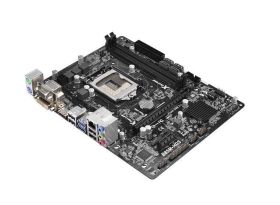 B85M-HDS ASRock Socket LGA 1150 Intel B85 Chipset Core i7 / i5 / i3 / Pentium / Celeron Processors Support DDR3/DDR3L 2x DIMM 4x SATA3 6.0Gb/s Micro-ATX Motherboard (Refurbished)