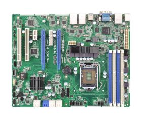 90-SXG070-A0UAYZ ASRock E3C224-4L Socket LGA 1150 Intel C224 Chipset 5th/4th Generation Intel Core i7 / i5 / i3 / Pentium / Celeron / Xeon E3-1200 v3/v4 Processors Support DDR4 4x DIMM 4x SATA3 6.0Gb/s ATX Server Motherboard (Refurbished)