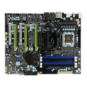 132YWE178A1 EVGA nForce 780i SLI FTW ATX Intel Motherboard Socket LGA 775, Dual Channel DDR2, 3x PCI-Express x16, Gigabit Ethernet LAN (Refurbished)