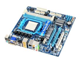 GA-880GMA-UD2H-A1 Gigabyte Socket AM3 AMD 880G/ SB850 Chipset AMD Phenom II/ Athlon II Processors Support DDR3 4x DIMM 5x SATA 3.0Gb/s Micro-ATX Motherboard (Refurbished)