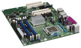 D945GNT Intel Socket 775 Intel 945G Express Chipset Pentium D / Pentium 4 / Celeron D Processors Support DDR3 4x DIMM ATA-100 ATX Motherboard (Refurbished)