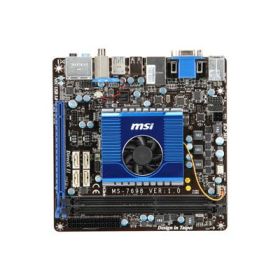 E350IA-E45 MSI Socket BGA FT1 AMD Hudson M1 Chipset AMD E-350 APU Processors Support DDR3 2x DIMM 4x SATA 6.0Gb/s Mini-ITX Motherboard (Refurbished)