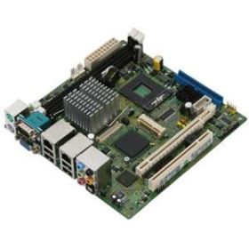 9803-040 MSI Fuzzy GME965 Socket P Intel GME965 + ICH8-M Chipset Celeron/ Core 2 Duo Processors Support DDR2 2x DIMM 2x SATA 3.0Gb/s Mini-ITX Motherboard (Refurbished)