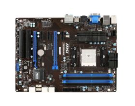 FM2A85XAG431 MSI FM2-A85XA-G43 Socket FM2 AMD A85X Chipset AMD A10/A8/A6/A4-Series Processors Support DDR3 4x DIMM 8x SATA 6.0Gb/s ATX Motherboard (Refurbished)