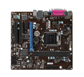 7846-006R MSI H81M-P32L Socket LGA 1150 Intel H81 Chipset Intel Core i7/ i5 / i3 / Pentium / Celeron Processors Support DDR3 2x DIMM 2x SATA 3.0Gb/s Micro-ATX Motherboard (Refurbished)