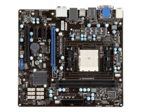 FM2-A75MA-E35 MSI Socket FM2 AMD A75 Chipset AMD 10/ A8/ A6/ A4-Series Processors Support DDR3 2x DIMM 6x SATA3 6.0Gb/s Micro-ATX Motherboard (Refurbished)