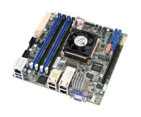 MBD-X10SLM+-F-O SuperMicro X10SLM+-F Socket LGA 1150 Intel C224 Express Chipset Intel Xeon E3-1200 v3/v4 4th/5th Generation Core i7 / i5 / i3 Processors Support DDR3 4x DIMM 4x SATA 6.0Gb/s Micro-ATX Server Motherboard (Refurbished)