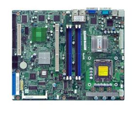 PDSMI SuperMicro Socket LGA 775 Intel E7230 Chipset Intel Pentium D/ Pentium 4/ Pentium / Pentium Extreme Edition / Celeron D Processors Support DDR2 4x DIMM 4x SATA2 3.0Gb/s ATX Server Motherboard (Refurbished)
