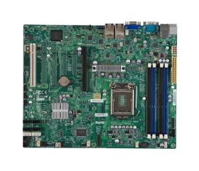 X9SCI-LN4F SuperMicro Single Socket LGA 1151 Intel C204 Chipset Xeon E3-1200/E3-1200 v2 Series 2nd & 3rd Generation Core i3 / Pentium/ Celeron Processors Support DDR3 4x DIMM 4x SATA 3.0Gb/s ATX Server Motherboard (Refurbished)
