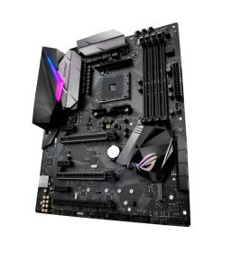 ROG STRIX X370-F GAMING Asus Socket AM4 AMD X370 Chipset AMD Ryzen 7th Generation A-Series/ Athlon Processors Support DDR4 4x DIMM 8x SATA 6.0Gb/s ATX Motherboard (Refurbished)