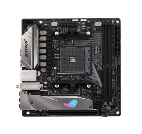 ROGSTRIXX370-IGAMING ASUS Socket AM4 AMD X370 Chipset AMD Ryzen/ 7th Generation A-Series/ Athlon Processors Support DDR4 2x DIMM 4x SATA 6.0Gb/s Mini-ITX Motherboard (Refurbished) ROG STRIX X370-I GAMING