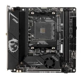MPG B550I GAMING EDGE WIFI MSI Socket AM4 AMD B550 Chipset AMD Ryzen Series Processors Support DDR4 2x DIMM 4x SATA3 6.0Gb/s Mini-ITX Motherboard (Refurbished)