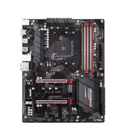 GA-AX370-GamingK3(rev.1.0) Gigabyte Socket AM4 AMD X370 Chipset AMD Ryzen 7th Generation A-Series/Athlon Processors Support DDR4 4x DIMM 8x SATA 6.0Gb/s ATX Motherboard (Refurbished) GA-AX370-Gaming K3 (rev. 1.0)