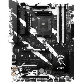 X370 KRAIT GAMING MSI Socket AM4 AMD X370 Chipset AMD Ryzen 7th Generation A-Series/ Athlon Series Processors Support DDR4 4x DIMM 6x SATA 6.0Gb/s ATX Motherboard (Refurbished)