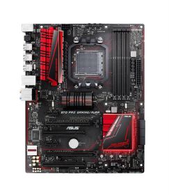 90MB0PU0-M0EAY0 ASUS 970 PRO GAMING/AURA Socket AM3+ AMD 970/SB950 Chipset AMD AM3+ FX/ Phenom II/ Athlon II/ Sempron 100 Series Processors Support DDR3 4x DIMM 6x SATA 6.0Gb/s ATX Motherboard (Refurbished) P/N