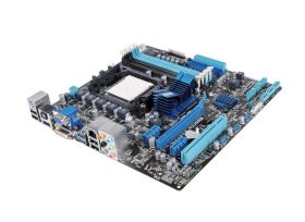 90-MIBD25-G0AAY00Z ASUS M4A88T-M/USB3 Socket AM3 AMD 880G + SB710 Chipset AMD Phenom II/ AMD Athlon II/ AMD Sempron 100 Series Processors Support DDR3 4x DIMM 6x SATA 3.0Gb/s Micro-ATX Motherboard (Refurbished)