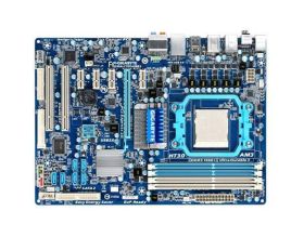GA-770T-USB3 (rev. 1.0) Gigabyte Socket AM3 AMD 770/ SB710 Chipset AM3 AMD Phenom II/ AMD Athlon II/ Processors Support DDR3 4x DIMM 6x SATA 3.0Gb/s ATX Motherboard  (Refurbished)
