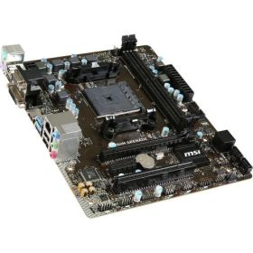 A68HM GRENADE MSI Socket FM2+ AMD A68H Chipset AMD A-Series/ AMD Athlon Processors Support DDR3 2x DIMM 4x SATA 6.0Gb/s Miro-ATX Motherboard (Refurbished)
