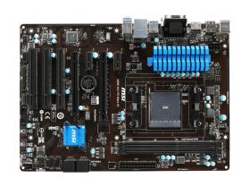 A88X-G41 PC Mate V2 MSI Socket FM2+ AMD A88X Chipset AMD A-Series/ Athlon Processors Support DDR3 2x DIMM 6x SATA 6.0Gb/s ATX Motherboard (Refurbished)