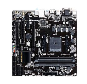 GA-F2A88XM-D3HP(rev.1.0) Gigabyte Socket FM2+ AMD A88X Chipset AMD A-Series/ AMD Athlon Processors Support DDR3 4x DIMM 8x SATA 6.0Gb/s Micro-ATX Motherboard (Refurbished) GA-F2A88XM-D3HP (rev. 1.0)