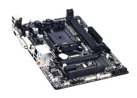 GA-F2A58M-HD Gigabyte Socket FM2+ AMD A85X Chipset AMD A-Series/ Athlon Series Processors Support DDR3 2x DIMM 4x SATA 3.0Gb/s Micro-ATX Motherboard (Refurbished)