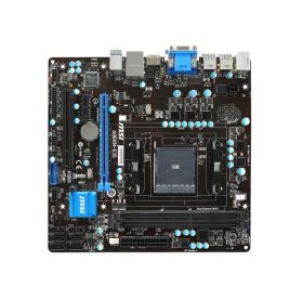 A88XM-E35 MSI Socket FM2+/FM2 AMD A88X Chipset AMD Athlon/ A-Series Processors Support DDR3 2x DIMM 6x SATA 6.0Gb/s Micro-ATX Motherboard (Refurbished)