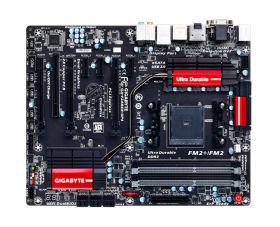 GA-F2A88X-UP4 Gigabyte Socket FM2+ AMD A88X Chipset AMD A-Series/ Athlon Series Processors Support DDR3 4x DIMM 7x SATA 6.0Gb/s ATX Motherboard (Refurbished)