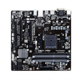 GA-F2A78M-DASH Gigabyte Socket FM2+ AMD A78 Chipset AMD A-Series/ Athlon Series Processors Support DDR3 4x DIMM 6x SATA 6.0Gb/s Micro-ATX Motherboard (Refurbished)
