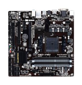 GA-F2A88XM-D3H (rev. 3.1) Gigabyte Socket FM2+ AMD A88X Chipset AMD A-Series/ AMD Athlon Processors Support DDR3 4x DIMM 8x SATA 6.0Gb/s Micro-ATX Motherboard (Refurbished)