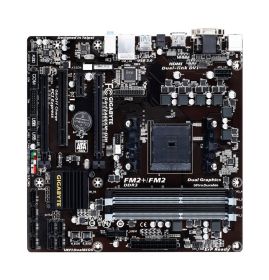 GA-F2A88XM-D3H Gigabyte Socket FM2+ AMD A88X Chipset AMD A-Series/ AMD Athlon Processors Support DDR3 4x DIMM 8x SATA 6.0Gb/s Micro-ATX Motherboard (Refurbished)