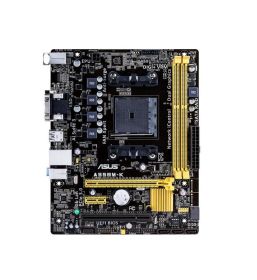 A55BMK ASUS A55BM-K Socket FM2+ AMD A55 Chipset AMD Athlon/ A-Series Processors Support DDR3 2x DIMM 4x SATA 3.0Gb/s mATX Motherboard (Refurbished)