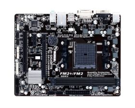 GA-F2A58M-DS2 Gigabyte Socket FM2+/FM2 AMD A58 Chipset AMD Athlon/ A-Series Processors Support DDR3 2x DIMM 4x SATA 3.0Gb/s Micro-ATX Motherboard (Refurbished)