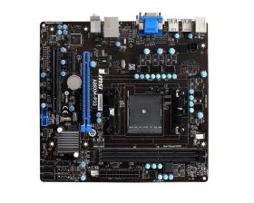 A88XM-P33 MSI Socket FM2+ AMD A88X Chipset AMD Athlon/ A-Series Processors Support DDR3 2x DIMM 4x SATA 3.0Gb/s Micro-ATX Motherboard (Refurbished)