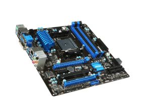 A88XM-E45 MSI Socket FM2+ AMD A88X Chipset AMD A-Series/ AMD Athlon Processors Support DDR3 4x DIMM 8x SATA3 Micro-ATX Motherboard (Refurbished)