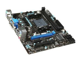 7721-084R MSI A58M-E35 Socket FM2+ / FM2 AMD A58 Chipset AMD Athlon/A- Series Processors Support DDR3 2x DIMM 6x SATA 3.0Gb/s Micro-ATX Motherboard (Refurbished)
