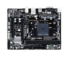 GA-F2A58M-S1 Gigabyte Socket FM2+ AMD A85X Chipset AMD A-Series/ Athlon Series Processors Support DDR3 2x DIMM 4x SATA 3.0Gb/s Micro-ATX Motherboard (Refurbished)