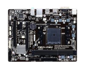 GA-F2A58M-H Gigabyte Socket FM2+ AMD A85X Chipset AMD A-Series/ Athlon Series Processors Support DDR3 2x DIMM 4x SATA 3.0Gb/s Micro-ATX Motherboard (Refurbished)