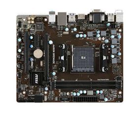 MB-A68HM-G MSI A68HM GRENADE Socket FM2+ AMD A68H Chipset AMD A-Series/ AMD Athlon Processors Support DDR3 2x DIMM 4x SATA 6.0Gb/s Micro-ATX Motherboard (Refurbished) (Refurbished)