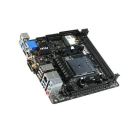 7913-001R MSI A88XI AC Socket FM2+ / FM2 AMD A88X Chipset AMD Athlon/A- Series Processors Support DDR3 2x DIMM 4x SATA 6.0Gb/s Mini-ITX Motherboard (Refurbished)