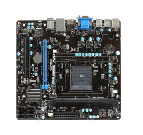 A58ME35 MSI A58M-E35 Socket FM2+ / FM2 AMD A58 Chipset AMD Athlon/A- Series Processors Support DDR3 2x DIMM 6x SATA 3.0Gb/s Micro-ATX Motherboard (Refurbished)