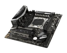 X299M GAMING PRO CARBON AC MSI Socket LGA 2066 Intel X299 Chipset Core X-Series Processors Support DDR4 4x DIMM 8x SATA 6.0Gb/s Micro-ATX Motherboard (Refurbished)