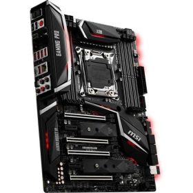 X299 GAMING PRO CARBON MSI Socket LGA 2066 Intel X299 Chipset Core X-Series Processors Support DDR4 8x DIMM 8x SATA 6.0Gb/s ATX Motherboard (Refurbished)